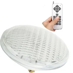 LED-poolljus Färgglad inbäddad undervattenslampa för förtjockat glas för Par56 Ljuskälla 25W 2500LM