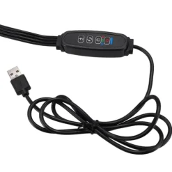 LED-växtlampa 80 dioder TIMER 25 W hemmaodling med nätadapter