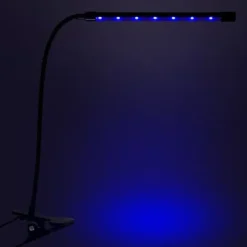 LED-växtlampa 20 dioder TIMER 9 W för hemmaodling utan nätadapter