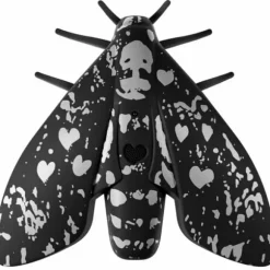 Lento 10 -rökdetektor, svart, optisk, 18,5 cm