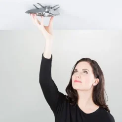 Lento 10 -rökdetektor, svart, optisk, 18,5 cm