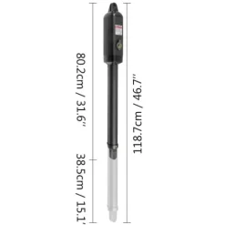 Linjära drivsystem för dörröppnare 380 kg med fjärrkontroll, 5,5 m kabel