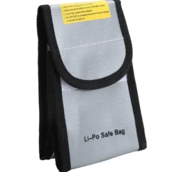 Li-Po Säker Väska Bärbar Brandsäker Vattentät Förvaringsväska för Dokumentpengar Värdesaker