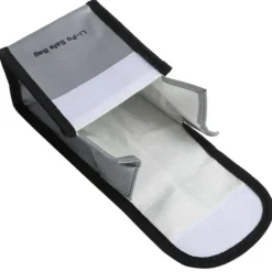 Li-Po Säker Väska Bärbar Brandsäker Vattentät Förvaringsväska för Dokumentpengar Värdesaker