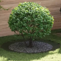 lämplig för Flat trädring Olivgrön Ø90 / 120 cm Stål