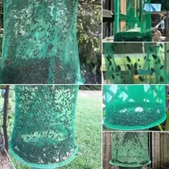 Lollanda Flugfälla 2-pack – Återanvändbar flugfångare för gård, trädgård, lada och fruktodling