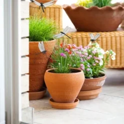 Lollanda 20 st 3D trollslända trädgårdsdekor i svart,trollsländor trädgårdsprydnader för trädgård, krukor, växter, uteplats, dekoration