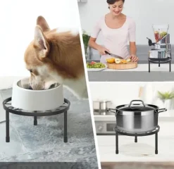 Lollanda Blomställning, växtställ, blomkrukställning, blomsterstöd, för trädgård och balkong, 5-delars set