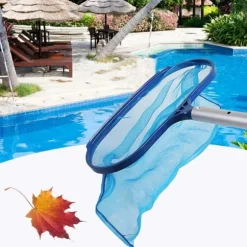 Lollanda Djupt Poolnät för Rengöring, Poolskimmer - Hållbart Skräpnät, finmaskig poolnät, passar för pool och spa