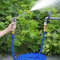 Lollanda Högtrycksspruta/Högtryckstvätt, slangmunstycke med lång räckvidd, för trädgård, biltvätt, växter och djurbad