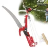 Lollanda 2-i-1 beskärningsverktyg – manuell grensax och höggrensåg, kombinerat trädgårdsverktyg för trädgrensklippning