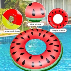 Lollanda Simringar för vuxna, uppblåsbar ring, gummiring för simning, badtub för pool