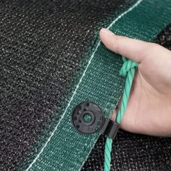 Lollanda Skyddsnätsklämmor / Fästklämmor 50-pack - Plast, Växthus, Skuggnät, Trädgård