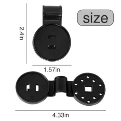 Lollanda Skyddsnätsklämmor / Fästklämmor 50-pack - Plast, Växthus, Skuggnät, Trädgård