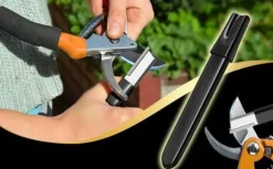 Lollanda Slipsten för Trädgårdsverktyg – Portabel Knivslip, Skärpa Saxar, 10.5cm