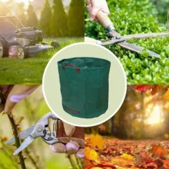 Lot 5 Trädgårdsväska 272L med vattentäta handtag SKYLANTERN - Grön - Återanvändbar