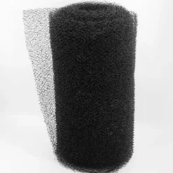 Lutningsmatta Ytstabiliseringsfilt 16 m x 1 m Styrka 20 mm UV Stabil Bankmatta Svart