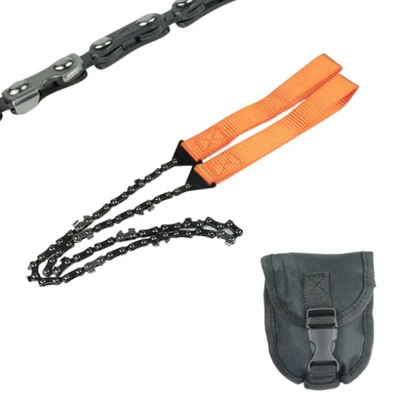 Manuell kedjesåg i fickstorlek Orange