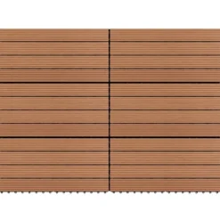 Markplattor WPC 60x30 cm 6 st 1 m² brun - Markplatta - Markplattor - Home & Living