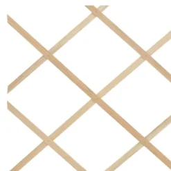 Massivt granträ spaljéstaket - Trädgårdsstaket | Färg: Natur | Storlek: 180x80 cm, 5 st