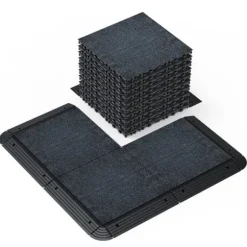 Matta golvplattor 12