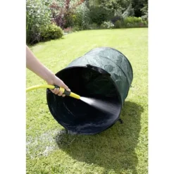 Meister Werkzeuge 9960970 Trädgårdssäck 160 l Mörkgrön