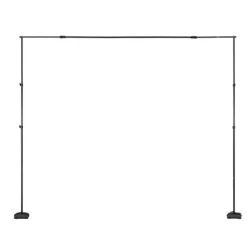 4Mil Plastfolierulle, 3x50 FT, Tungt Duty Polyeten, Svart