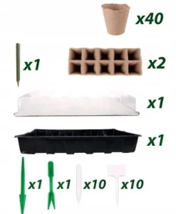 Miniväxthus plantset 67 delar