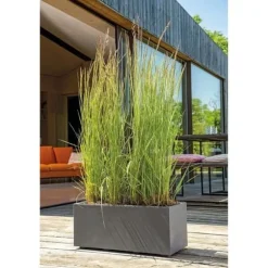 Muret Planter - DEROMA - Millennium R - Antracit - Med vattenreserv - 59 cm