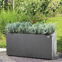 Muret Planter - DEROMA - Millennium R - Antracit - Med vattenreserv - 79 cm