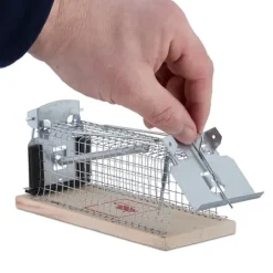 Musfälla, 7x16x6.5 cm, Silver