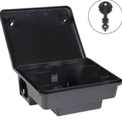 Musfällor 6 st svart 23x19x9,5 cm