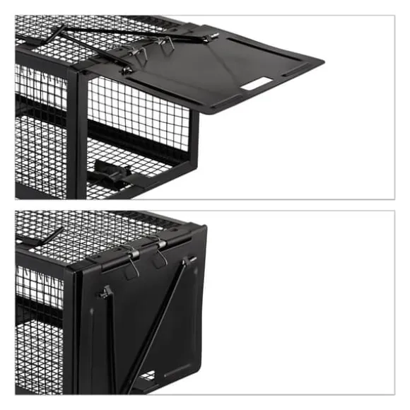 Mushälla, 11x39x12,5 cm, Svart, Järn