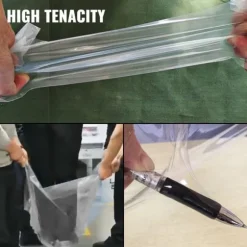 3,6Mx8,5Mx0,15MM polyeten växthusfilm, utmärkt styrka och seghet, UV-beständig, lång livslängd, lätt att göra-det-själv