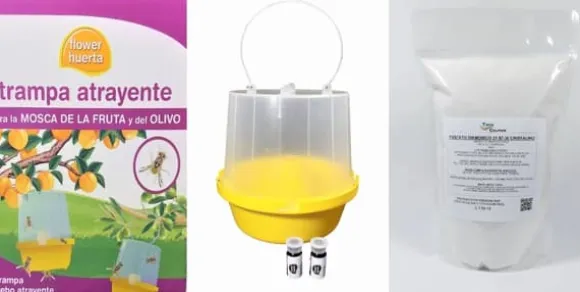 Myggfälla, Effektivt Lockmedel för Flugkontroll, Miljövänlig Design,Fälla + 1Kg. Attraktiv