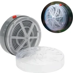 Mygglampa - Solar - 2 st - Ekologisk - Enkel installation - Säker teknik