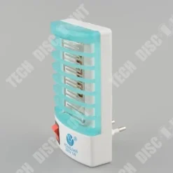 Myggljus - TD® - Mini LED - 220 V - 1 W - Lockar och dödar myggor snabbt