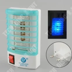 Myggljus - TD® - Mini LED - 220 V - 1 W - Lockar och dödar myggor snabbt