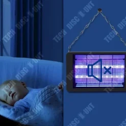 Myggskyddslampa - TD® - 20W - Elektrisk chock - Flugbete - Universell 110-220V