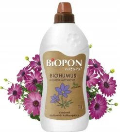 Naturligt gödselmedel för blommande växter biohumus 1 l