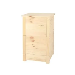 Naturligt trä mask komposter