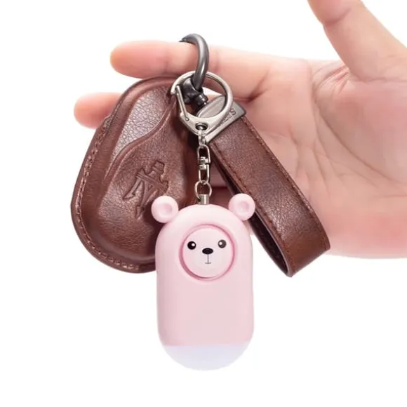 Nödlarm Överfall Skydd bärbar självförsvar högljudd Personligt Säkerhetslarm - Blå