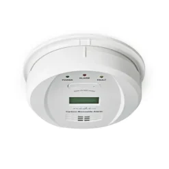 Nedis Kolmonoxid Alarm | Batteridriven | Batterilängd upp till: 5 år | Med paus knapp | Med testknapp | 85 dB | Vit