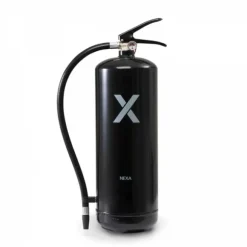 Nexa brandsläckare, 6 Kg ABC-pulver med väggfäste (Svart)