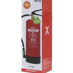 Nexa Brandsläckare Skum Röd 6L 21A 144B
