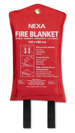 Nexa FBS-180: Brandfilt silikon, 180 cm