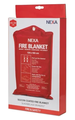 Nexa FBS-180: Brandfilt silikon, 180 cm