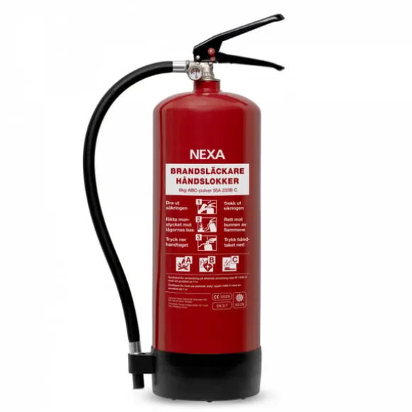 Nexa Fire & Safety Brandsläckare Röd 6kg 55A