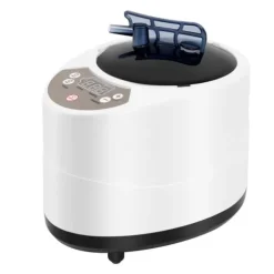 Ångbastu, 1000W Effekt, 0,66 Gallon Kapacitet, 220V Spänning, 5-95 min Timer, Anti-elektrisk Chock Säkerhet