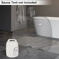 Ånggenerator, 1,5L kapacitet, 850W-900W effekt, 220V spänning, 60-minuters timer, ABS-material